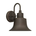 thumbnail image 3 of 11.5 Inch Outdoor Wall Lantern Transitional Approved For Wet Locations Rain Or Shine Made For Coastal Environments-Black Finish Capital Lighting, 3 of 10