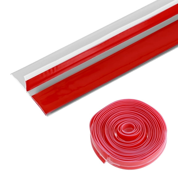 Qenwkxz Door Sealing Tape T Shaped Seal Strip for Doors 6 Meters Silicone Door Weather Stripping Weather Proof Door Seal Strip Self Adhesive Door Draft Stopper for Doors