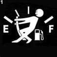 thumbnail image 2 of Trayknick Car Vehicle Truck Window Reflective Funny Gas Fuel Gage Empty Sticker Decal, 2 of 8