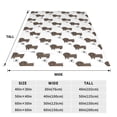 thumbnail image 3 of Sikiie Dachshund Dog Ultra-Soft Micro flannel Blanket Luxury All Seasons Warm Blanket for Bedding Sofa and Travel (4 sizes)-50"x40", 3 of 7