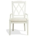 thumbnail image 3 of Bowery Hill Assembled Contemporary Dining Arm Chair in Paperwhite, 3 of 8