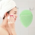 thumbnail image 2 of Unique Bargains 1 Pc Reusable Sponge Face Scrubber for Removing Makeup 5.12"x3.54"x0.71" Green, 2 of 6