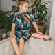 thumbnail image 4 of Balery Cute Koi Fish Serenity Conjunto de Pijama Infantil de Manga Corta con Estampado – Ropa de Dormir de Algodón Suave-3X-Large, 4 of 6