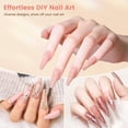 thumbnail image 2 of Kit de uñas acrílicas Wilfniee para principiantes con mano de práctica y lámpara UV, 2 of 9
