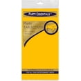 thumbnail image 2 of Nappe en Plastique Robuste Party Essentials, 54 x 108, Jaune Récolte, 2 of 4