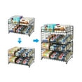 Stackable Can Rack Organizer, 4Tier Can Storage Rack for Kitchen