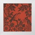 thumbnail image 3 of Gregory Gorham 20x20 White Modern Wood Framed Wall Art Titled - Bird Song I, 3 of 5