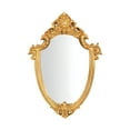 thumbnail image 2 of XIBUFE 2026 New Decorative Wall Mirror Antique Ornate Baroque Mirror Resin Bathroom Vanity Mirrors for Apartment Living Room Hallway Bedroom Home Decoration for Dressing Room,Entryway,Studio, 2 of 7