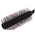 thumbnail image 5 of 2X Brosse à Cheveux Professionnelle Ondulée pour Cheveux Bouclés Peigne Soin des Cheveux Rouleau Coussin Rond Peigne, 2 x Brosse Ronde, Rouge & Noir, 5 of 5