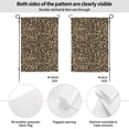 thumbnail image 2 of Wukai Leopard Print-1 Garden Flags Double Sided Welcome Garden Yard House Flags Outside Outdoor House (Only Flag), 2 of 8
