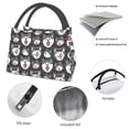 thumbnail image 4 of Disketp HUSKY Face Bolsa Térmica Estampada, Bolsa Térmica Aislante para Almuerzo, Playa y Campamento, 4 of 6