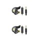 thumbnail image 2 of Auriculares HIFI Moyic de 3,5 mm con micrófono sonido estéreo para Deportes, 2 of 6