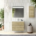 thumbnail image 3 of Ws Bath Collections Dalia C70 Dalia 30" Wall Mounted Single Basin Vanity Set - Wood, 3 of 5