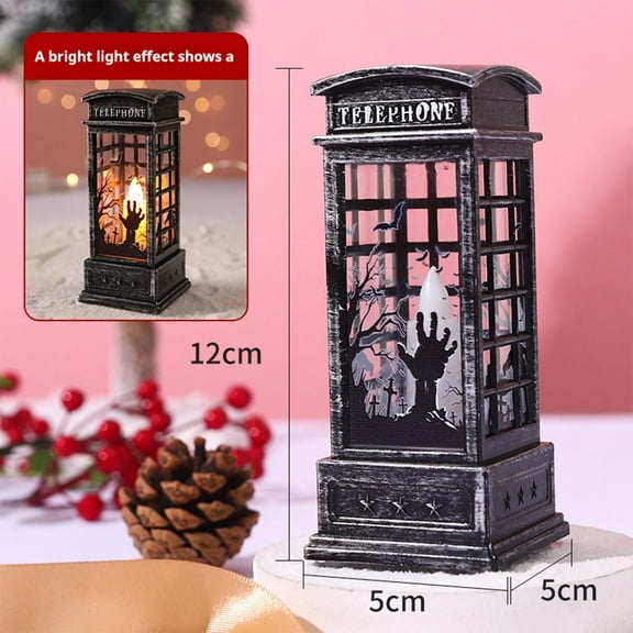 sruoe LED Candles Lights, Candle Flameless, Tea Lights Candles Battery Operated, Fake Candles, Halloween Tabletop Decor, Small Night Light, Candle Lamp for Christmas Ornaments Home Patio Decorative