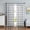 gray, variant on Bohogeo Buffalo Plaid Sheer Curtain Panels 84 inch Length, Farmhouse Check Window Treatment, Gingham Rod Pocket Curtain Drapes for Bedroom & Living Room, 2 Panels,38"x84", Tan