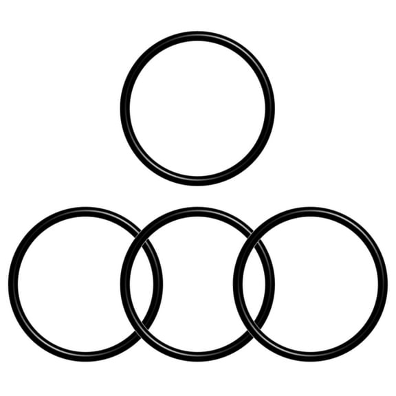 Replacement O-Rings for Scepter Smart Oil Tank Filler Tube (4-Pack) Rubber material, black