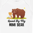 thumbnail image 4 of Inktastic Mimi Bear Loves Me Grandbaby Boys or Girls Baby Bodysuit, 4 of 5