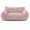 pink, variant on Plush Striped Cat Sofa Bed, Soft Corduroy Supportive Pet Couch with Removable Washable Cover, Cozy Indoor Kitten Puppy Lounge Bed