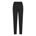 thumbnail image 5 of ZZwxWA Women's Pants High Waisted Lightweight Athletic Leggings Tapered Solid Color Yoga Pants for Sport Outfits with Pocket, 5 of 6