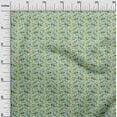 thumbnail image 3 of oneOone Cotton Cambric Light Mint Green Fabric Florals Craft Projects Decor Fabric Printed By The Yard 56 Inch Wide, 3 of 4