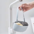 thumbnail image 4 of Modern Kitchen Sink Caddy Hanging Silicone Sink Caddy, Flexible Silicone For Easy Cleaning And Space-saving Design, Compact Size And Sturdy Durable Design For Kitchen Bathroom Daily Use, 4 of 8