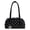 Black, variant on Polka Dot Bowler Bag,Slouchy Tote Bags Polka Dot PU Bowler Bag for Women Fashion Hobo Bags Large Shoulder Bag Handbag for Travel Work