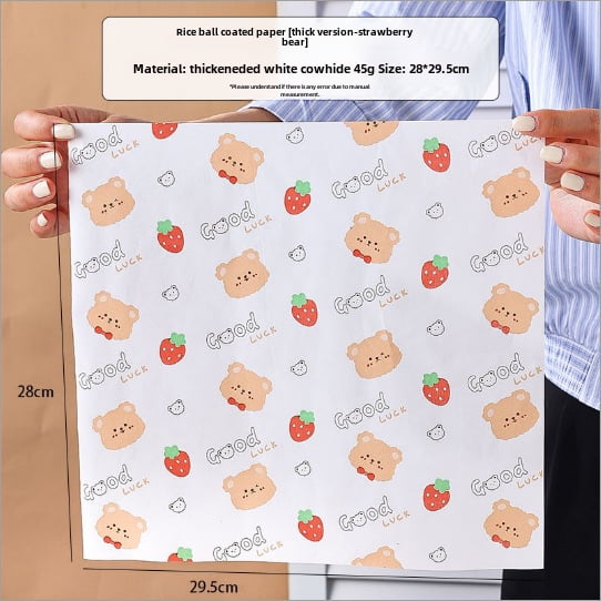 Papel para envolver sándwiches Papel para arroz absorbente de aceite Papel para hamburguesas Papel recubierto Papel para pan Freidora de aire Papel especial para hornear Papel para aceite