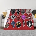 thumbnail image 4 of Lsque The Binding of Isaac Print Flannel Throw Blanket, Ultra-soft Blanket for Bed, Couch, Car, Hypoallergenic Anti-pilling blanket-60"x50", 4 of 8