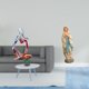 thumbnail image 2 of Figura Abstracta De La Virgen María Pensadora En Resina. Escultura Decorativa Coleccionable Para Oficina, Dormitorio, Escritorio, Estantería O Cajón., 2 of 8