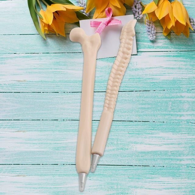 Stylos à Bille, 5 Pcs/ensemble Forme d'Os Stylo à Bille Papeterie pour École Fournitures de Bureau