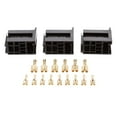 thumbnail image 1 of 3 Juegos 30A Soporte de Enchufe de de Coche Conector de 5 Pines + Terminal de Cobre de 4,8 / 6,3 Mm shamjiam 30A 5Pin Relay Socket Holder, 1 of 8