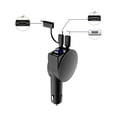 thumbnail image 1 of DZCPSCZG 3-in-1 Retractable Fast Charging Car Adapter,60W Super Fast Charging, 1 of 1