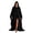 Halloween Costumes Black, variant on HOWPAY Halloween Capes For Adults Solid Color Unisex Cape Cloak Cosplay Outfit Stylish Role Play Fancy Dress For Masquerade Party Event Halloween Costumes S