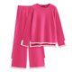 thumbnail image 1 of Conjunto de Suéter de Punto y Pantalones de Pierna Ancha para Mujer PRETTYGARDEN M, 1 of 7