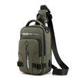 thumbnail image 1 of Bolso de pecho multifuncional para hombre, bolso de mensajero informal de moda, mochila pequeña impermeable, 1 of 6