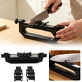 thumbnail image 2 of Aiguiseur de Couteaux de Précision à Angle Réglable, Outil d'Aiguisage Manuel Multi-Angle pour Cuisine, Guide d'Angle Interchangeable 15° 17°, pour Couteaux et Ciseaux de Cuisine, Épluchage, Tranchage, Pain, Utilitaire, Outil d'Aiguisage *1, 2 of 7