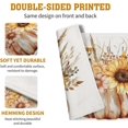 thumbnail image 5 of Fall Placemats 12x18 Inch Set of 4 Autumn Harvest Pumpkin Sunflower Flowers Wheat Leaf Table Mat Seasonal Farmhouse Country Washable Linen Place Mats for Dining Table Kitchen Decor, 5 of 6