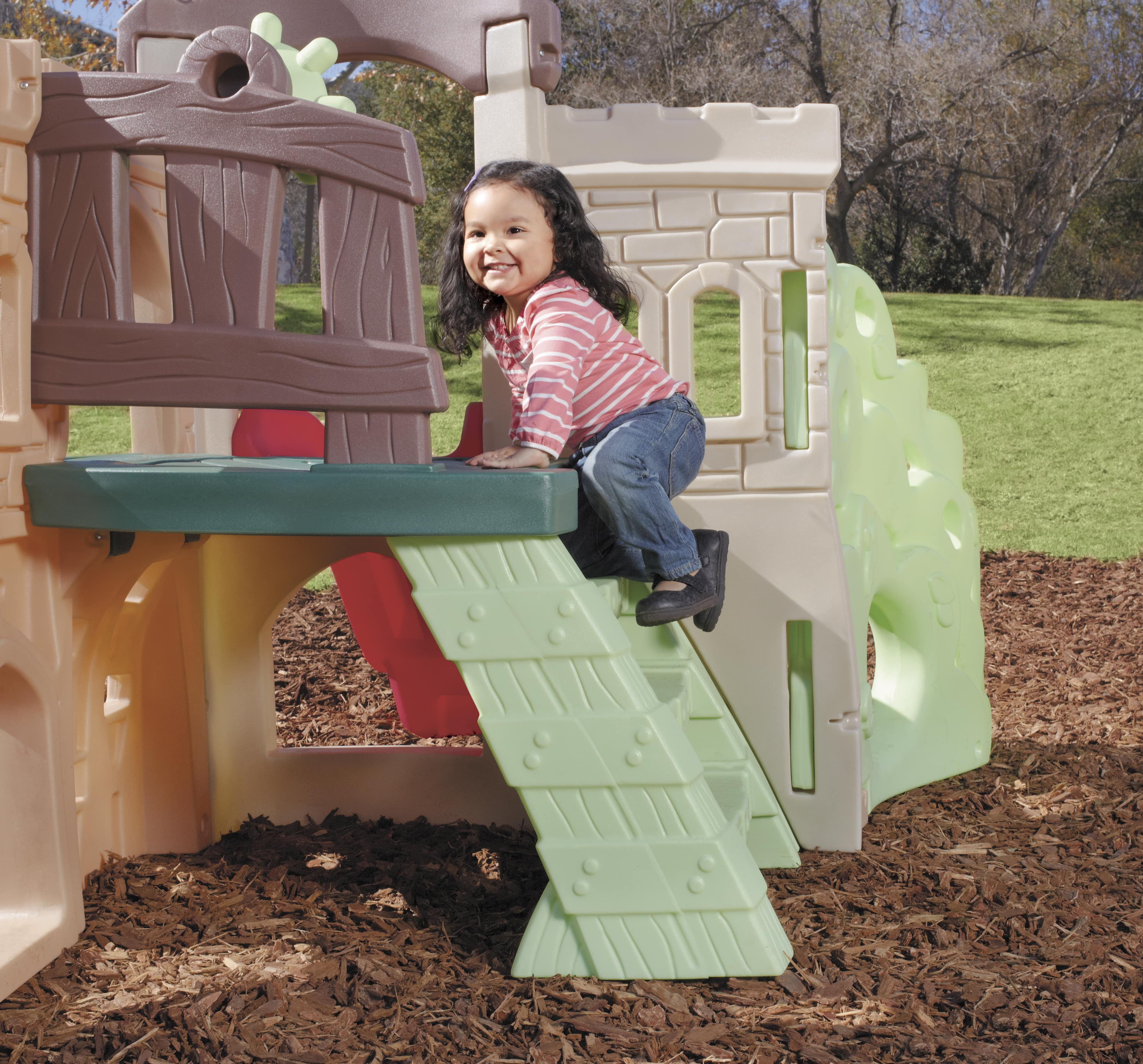 Little tikes slide with climbing wall new arrivals
