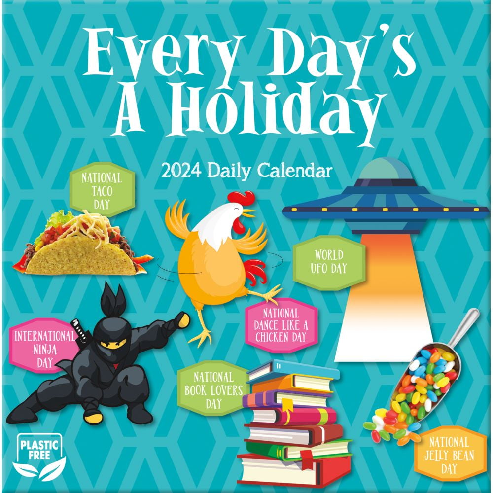 Turner Licensing, Everydays A Holiday Photo 2024 Desk Calendar