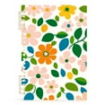 thumbnail image 7 of FORMRS 1-Subject Spiral Notebook 8" x 5" College Ruled 60 Refillable Sheet A5 Hard Cover, 2 Pack, Retro Orange Floral, 7 of 7