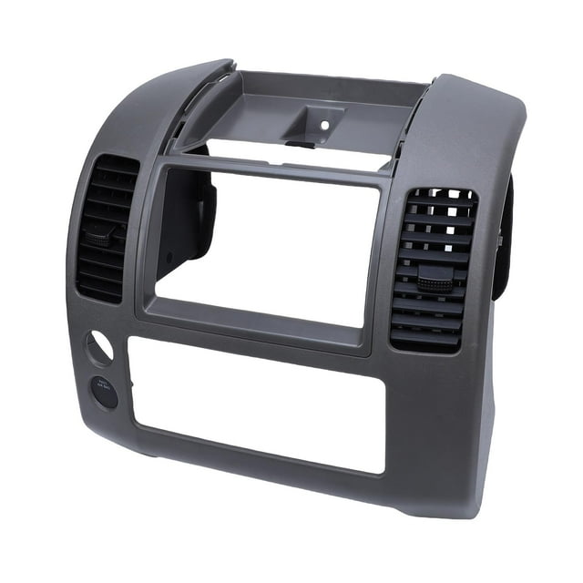 Panneau de Lunette de Console de Tableau de Bord Panneau d'Instrument de Console Centrale Remplacement de Lunette pour Frontier 2005-2020 avec Contour Profilé Matériau ABS