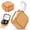 Orange, variant on Dteck for Samsung Galaxy Bud 4 Pro Case / Galaxy Bud 4 Case with Carabiner, Crystal Clear Protective Cover with Phone Stand,Blue