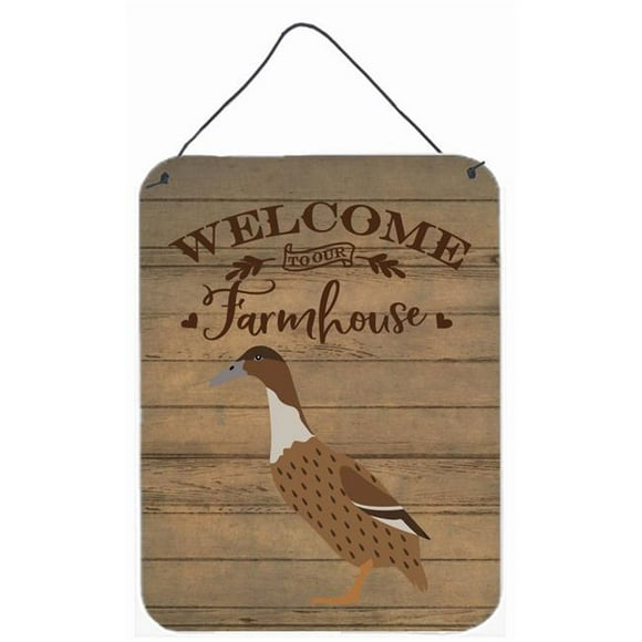 Carolines Treasures CK6805DS1216 12 x 16 in. Dutch Hook Bill Duck Welcome Wall or Door Hanging Prints