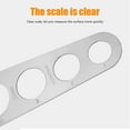 thumbnail image 5 of Mlkoz Kitchen Utensils & Gadgets, 4 Hole Stainless Steel Pasta Measuring Tool Spaghetti Measuring Tool Spag, Men Gifts, 5 of 9