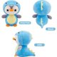 thumbnail image 2 of 3 Pieces Mini Cute Stuffed Penguin Keychains Set In 4.8 Inch Frog Bee Dinosaur Costume Dressed Plush Toys Keychain For Boys Girls (3pcs), 2 of 4