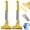 2pcs, variant on Glass Tile Adhesive Remover Shovel, Multi-Purpose Razor Blade Scraper Tool, Wide Window Scraper with Extended Handle