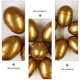 thumbnail image 3 of Huevos de Pascua de plástico para niños, cáscaras de huevo vacías, juguetes (dorados), 6 uds., 3 of 6