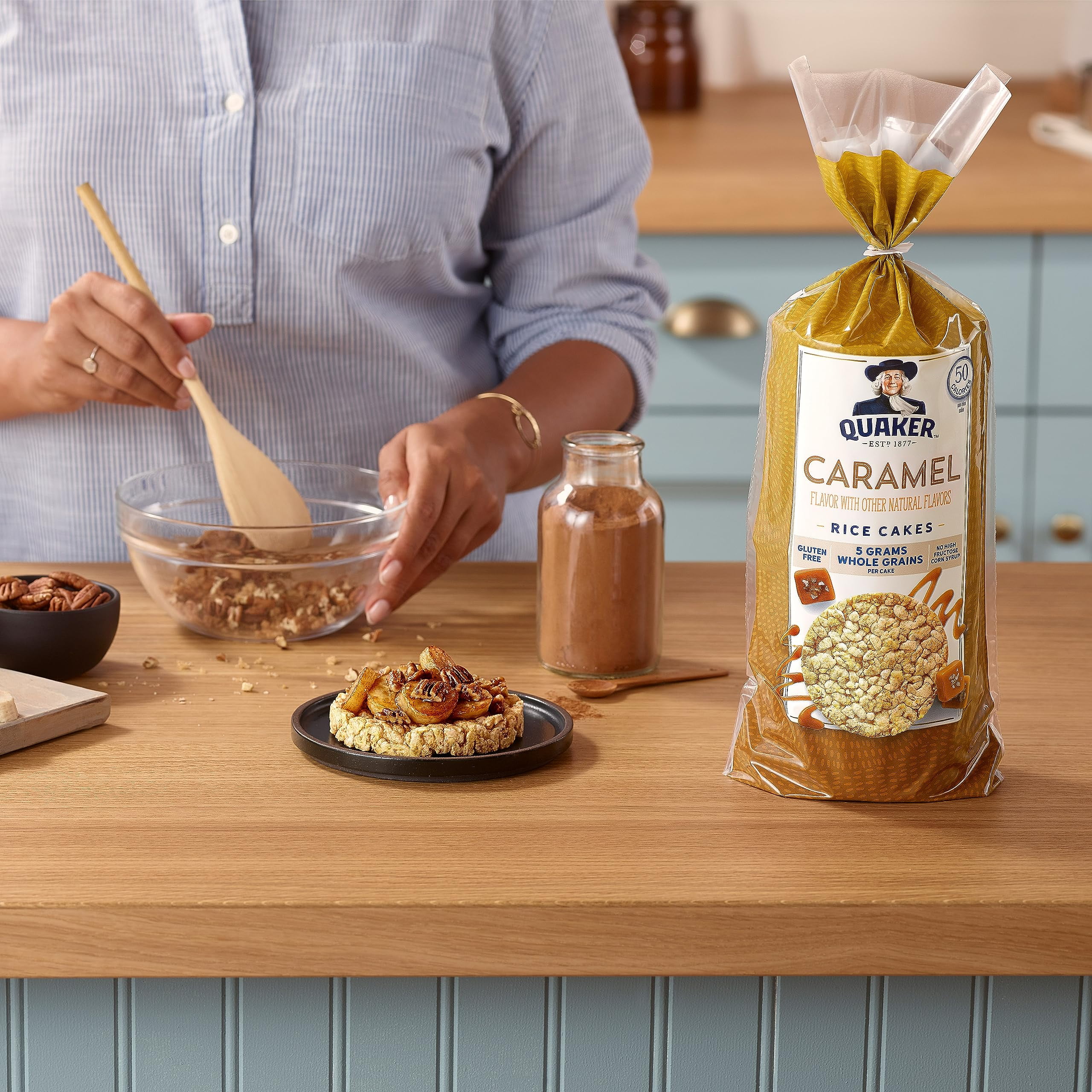 Rice cake & Harry③ Quaker Rice Cakes, Salt Free Same-Day Delivery or Pickup