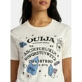 thumbnail image 4 of Ouija Board Women's Cotton Graphic Tee with Short Sleeves, Sizes XXS-XXL, 4 of 5