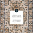 thumbnail image 5 of Linon Home Décor Washable Julian Area Rug or Runner Collection, Ivory and Gold, 5' x 7', 5 of 12